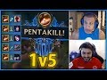 LoL Highlights Pro Players Montage - League of Legends (Yassuo, Tyler1, Pentakill, 1v5, Outplays...)