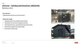 Webinaaritallenne: eHouse - tehdasvalmisteinen sähkötila