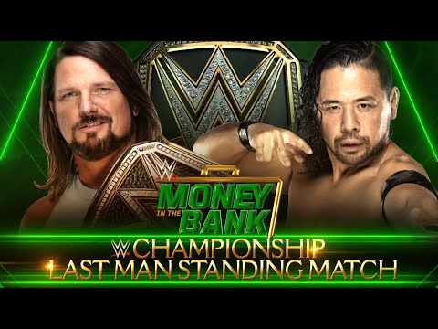 AJ Styles battles Shinsuke Nakamura in a WWE Championship Last Man Standing Match tonight