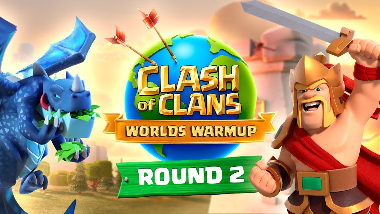 Clash Worlds Warmup Round 2 Clash Of Clans Youtube