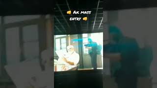 Thala mass entry theatre response ak thala