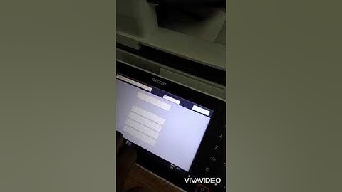 Ricoh Mpc3003 / mpc3503 / 4503 how to enter Sp Mode