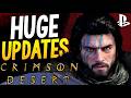 MASSIVE Crimson Desert UPDATES - BIGGEST PATCH EVER, DIFFICULTY Settings, NEW FEATURES, PETS + MORE!