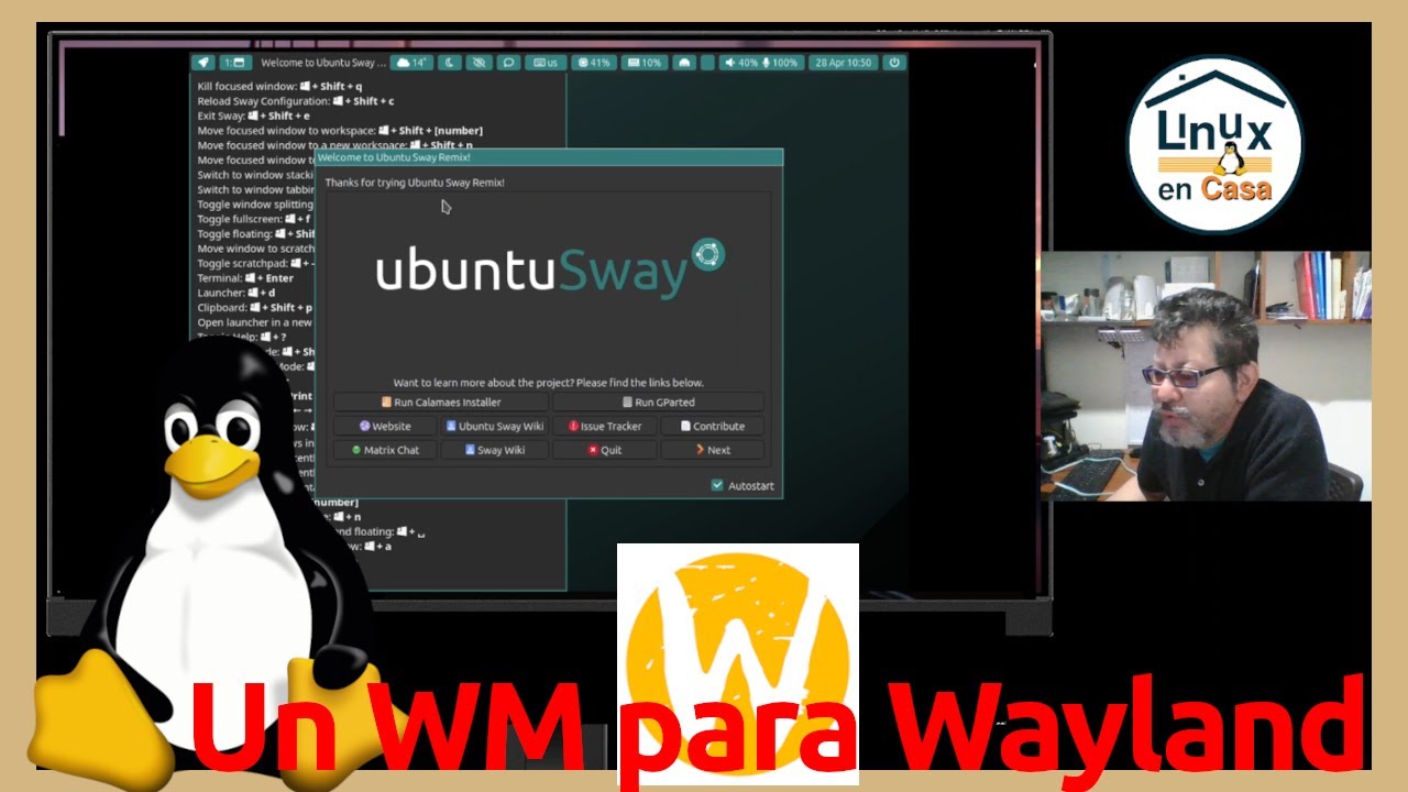 Ubuntu Sway Remix - Un Tiling Window Manager para Wayland - YouTube