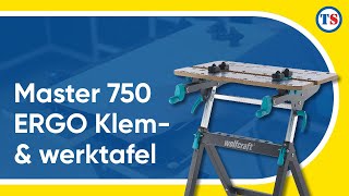 Wolfcraft Span- en Machinetafel MASTER 750 ERGO voor ergonomisch kluswerk | #ToolstationNL #klussen