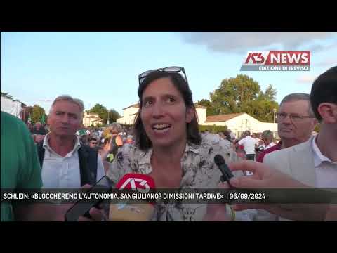 SCHLEIN: «BLOCCHEREMO L'AUTONOMIA. SANGIULIANO? DIMISSIONI TARDIVE»  | 06/09/2024