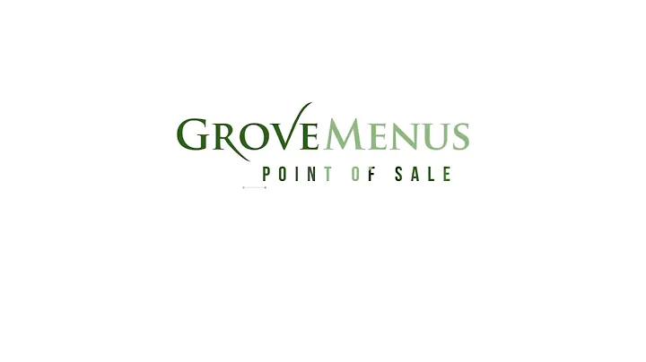 Grove Menus - Point of Sale System - Quick Demo