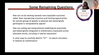 MathEd Forum: Symposium on Coding, Computational Modelling, & Equity in Mathematics Education