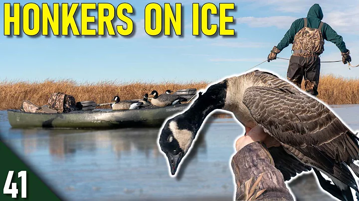 Kayaking Out in ICY Water For GEESE! | Goose Hunti...