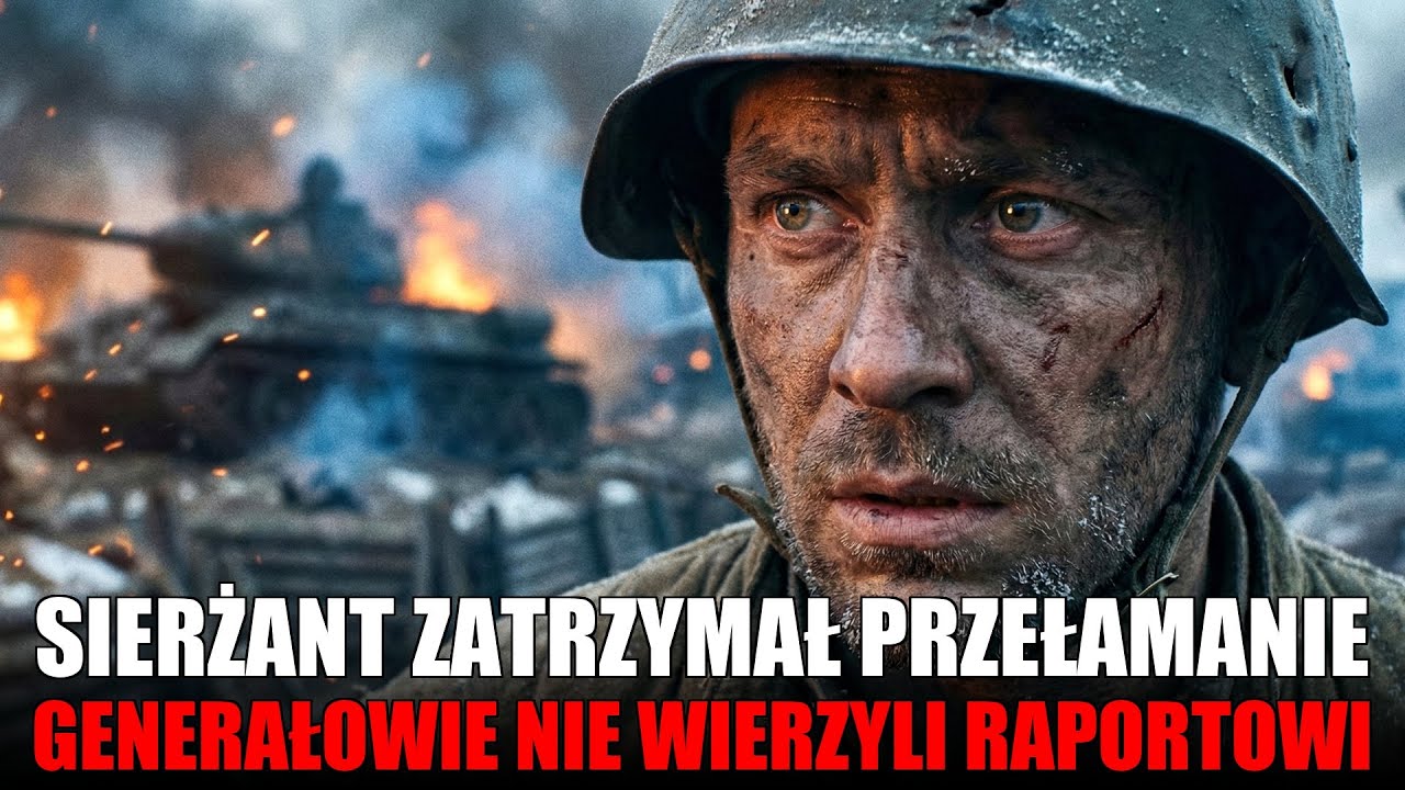 SIERŻANT ZATRZYMAŁ PRZEŁAMANIE GENERAŁOWIE NIE WIERZYLI RAPORTOWI