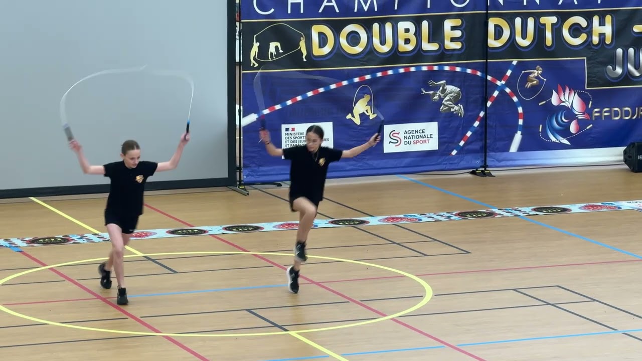 Anna et Mia - Freestyle duo U15 - Championnat de France 2025
