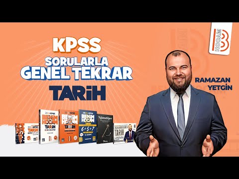 2024 KPSS Tarih - Tek Videoda Genel Tekrar - Ramazan Yetgin - 2024