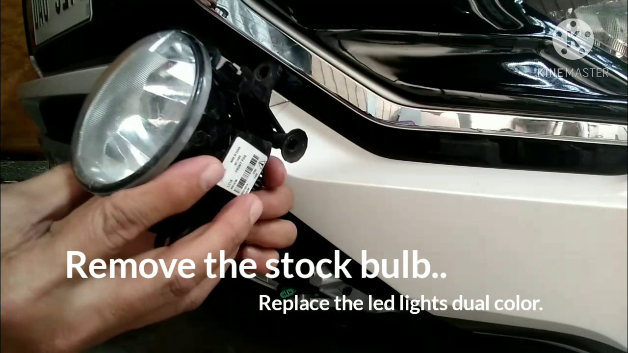How to replace fog lamp to mitsubishi xpander GLS 2019