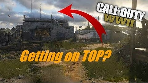 How to get on top of the main headquarters building in COD WW2