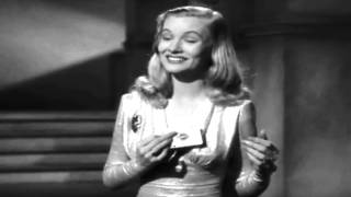 Veronica Lake  Sings Now You See It from This Gun For Hire 1942 