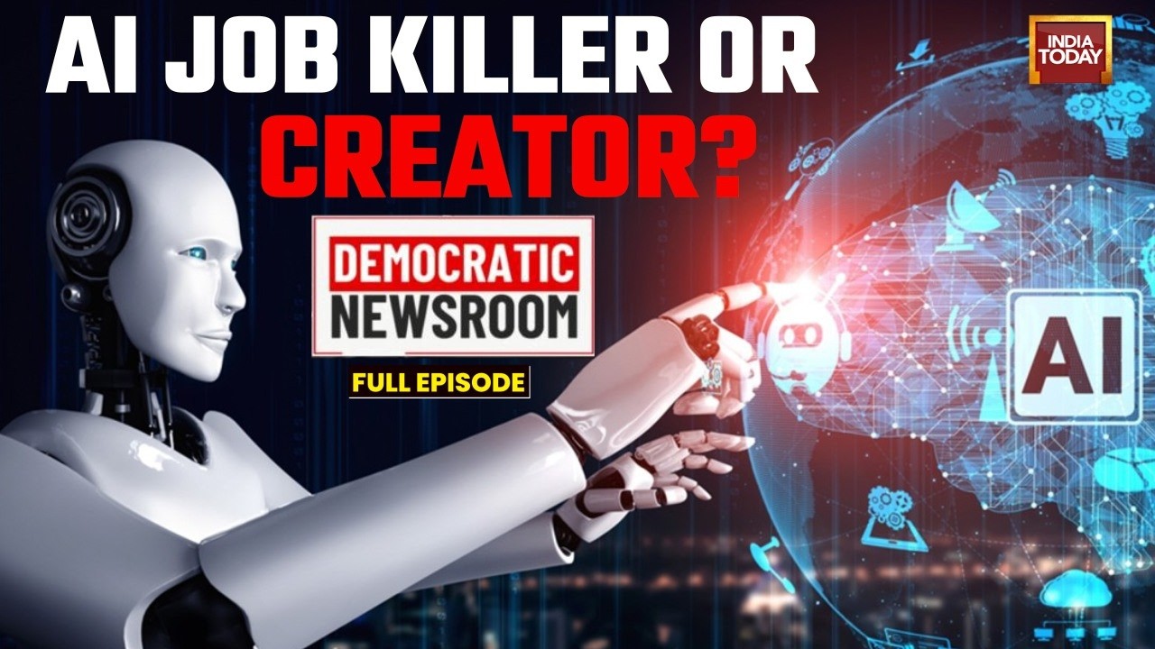 Democratic Newsroom | Is AI A Job Killer Or Career Creator For India ...