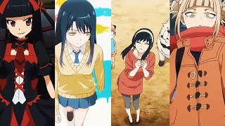 Anime Girls Walking Twixtor 4k / No warp [ Girl Best moments ]