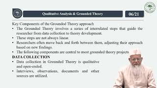 Lecture 16 - Qualitative Analysis & Grounded Theory