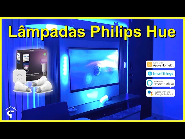 Lâmpadas Philips Hue Kit Inicial - Compatível Alexa, Google Assistente, Homekit, Smartthings etc