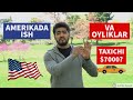 AMERIKADA OYLIKLAR QANCHA?? ISHGA KIRISH OSONMI?? / ЗАРПЛАТЫ В США.