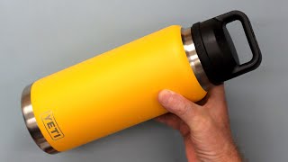 Yeti Rambler 36oz Water Bottle - Review & Test