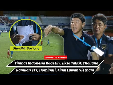 Timnas Indonesia Memukau, Resep Shin Tae Yong Manjur, Final Lawan Vietnam | Thailand 1 - 3 Indonesia