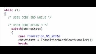 Finite State Machines (stop light example), (coding part1) : Computer Interfacing (lab 2)