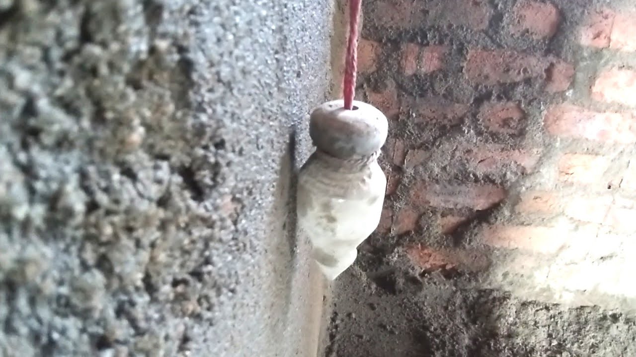 Red Bricks Wall Plastering Ideas Cement And Sand YouTube