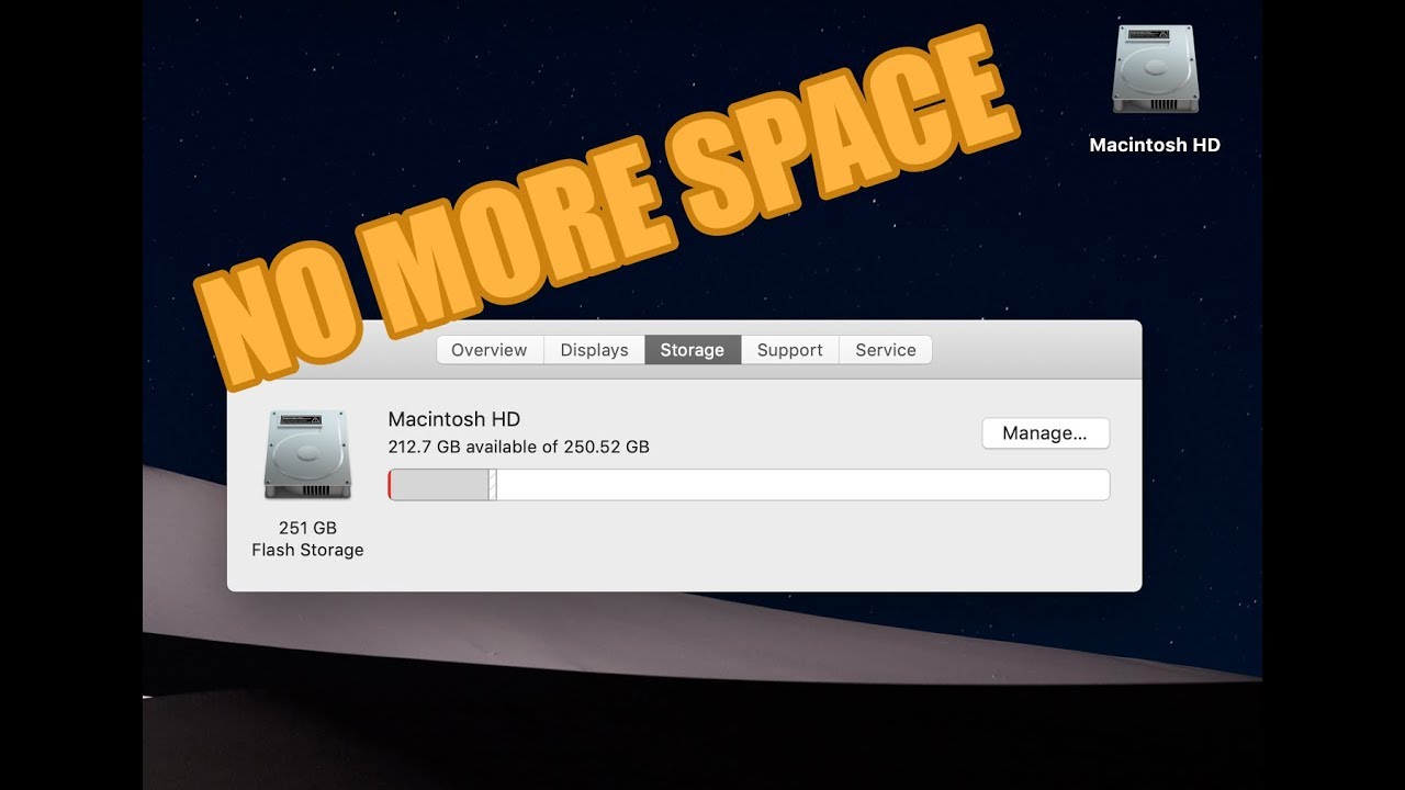 พื้นที่ จัด เก็บ เหลือ น้อย New พื้นที่ในฮาร์ดดิสก์ MacBook Pro, MacBook Air ใกล้เต็ม จัดการอย่างไรดี?