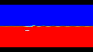 Simulation of breaking wave produced by the hydrofoil in open channel flow model using ANSYS Fluent