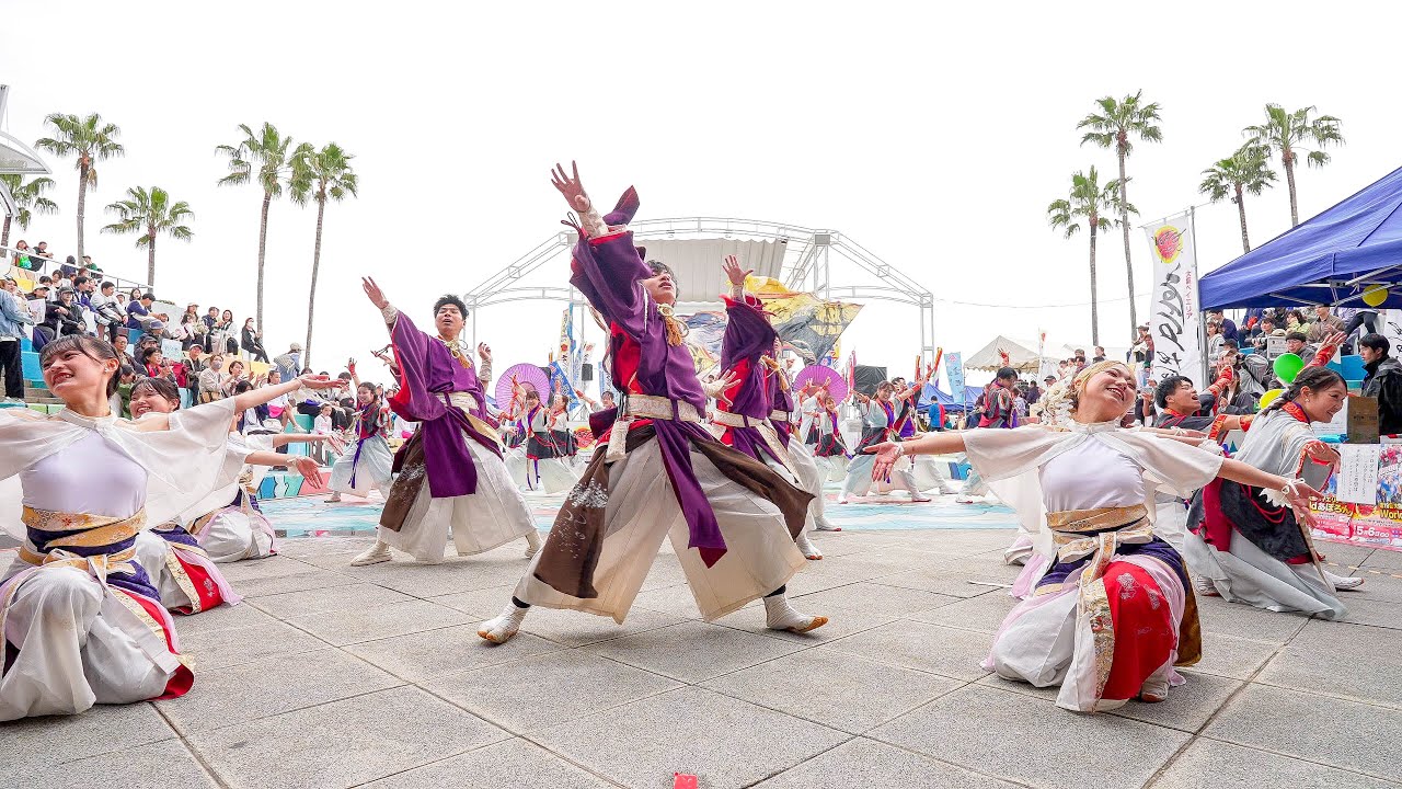[4K] 彩ノ京 -ハナノミヤコ-　大阪ベイエリア祭Worldあぽろん 2025