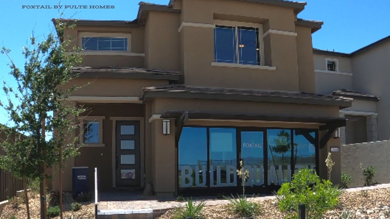 New Homes For Sale Las Vegas Modern Summerlin 2 Story w/Balcony Views