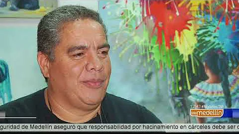 Javier Londoo, artista emprico antioqueo que expon...