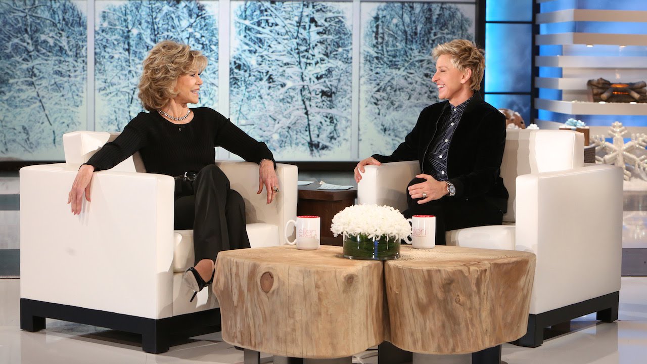 Jane Fonda Confesses to Ellen DeGeneres She Didn't Think She'd Make It to 80