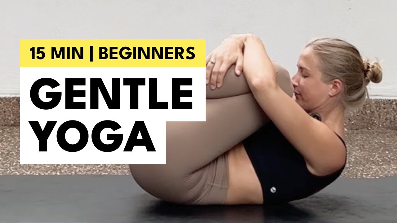 15 Min Gentle Yoga Flow | Beginners friendly - YouTube