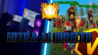 🔵 FREE FIRE EN VIVO 💎 SUBIENDO A GRAN MAESTRO💎 MINI JUEGOS 💥 SALAS EN VIVO 💥REGION EEUU💎