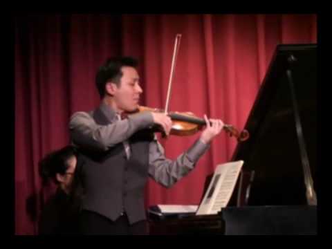 Conrad Chow plays Saint-Saens Introduction and Rondo Capriccioso on Violin