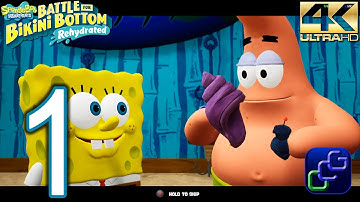 SpongeBob SquarePants Battle for Bikini Bottom - Rehydrated PC 4K Walkthrough - Part 1 -