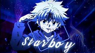 Starboy - killua [Edit/Amv]!