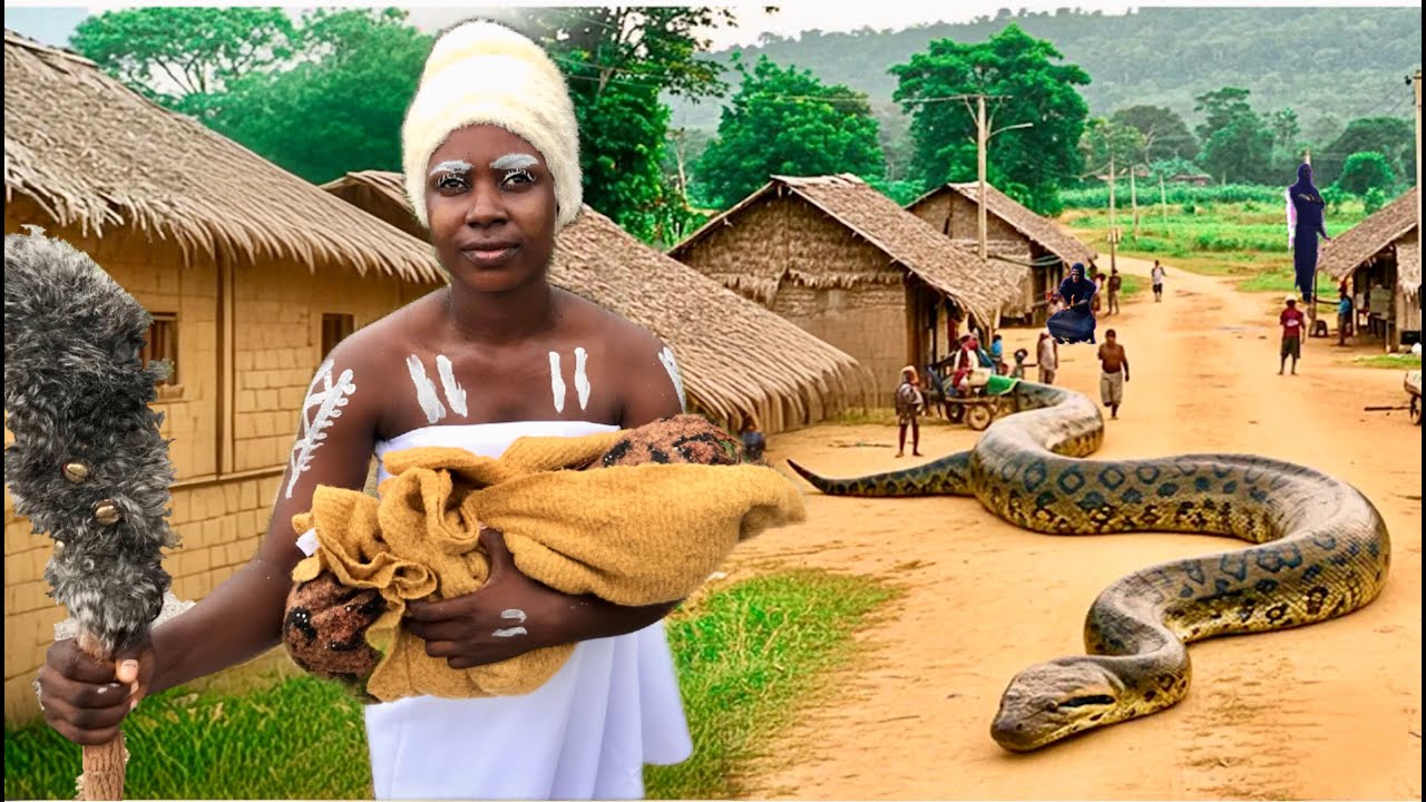 Дитя будущего в Змеиной деревне || Анаконда и Питон: Змеиная деревня в Африке. Сезон 2