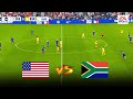 USWNT vs South Africa: Feb 3, 2025 | International Friendly Match | FIFA 23 Gameplay