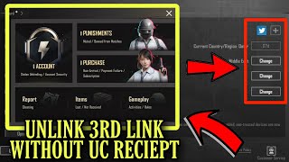 NUMBER UR EMAIL UNLINK WITHOUT UC RECIEPT AND DETAILS in Pubg Mobile|| CUSTOMER SERVICE NEW UPDATE screenshot 3