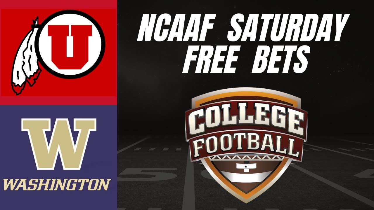 Utah Washington Saturday 11/11/23 NCAAF Picks and Predictions Picks & Parlays YouTube
