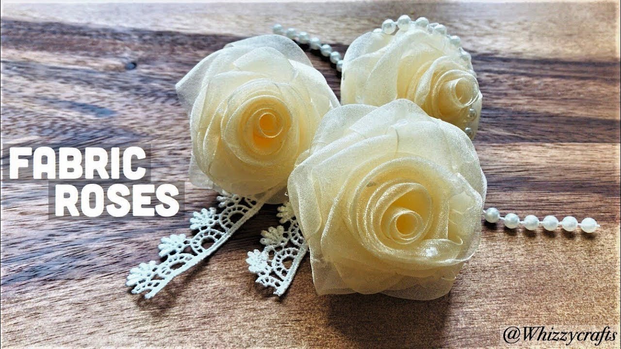 Ribbon Roses Tutorial - The Sewing Directory