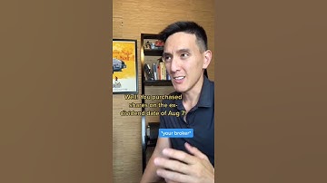 Ex Dividend Dates Explained!