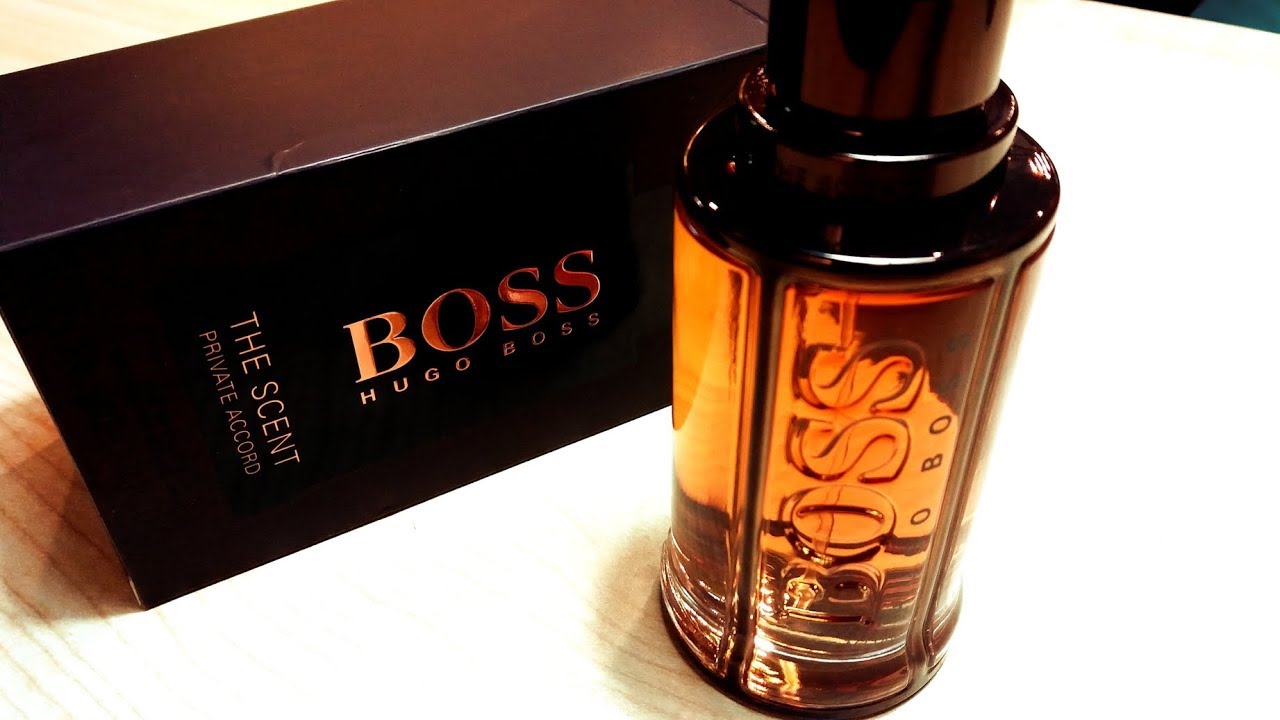 hugo boss the scent private accord fragrantica