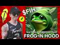 $FIH - FROG IN HOOD TOKEN CRYPTO COIN HOW TO BUY FIH MEMECOIN ROBINHOOD CHAIN VLAD TENEV BLOCKCHAIN
