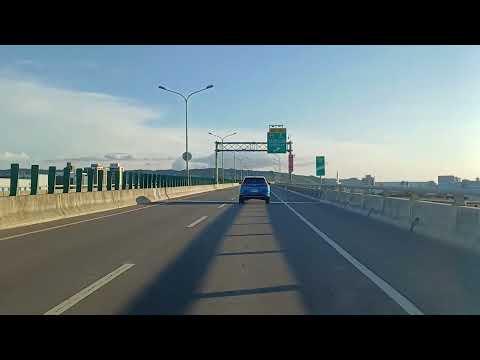 2024.7.21 省道 台61線 快速公路 南下 八里二交流道 路程景