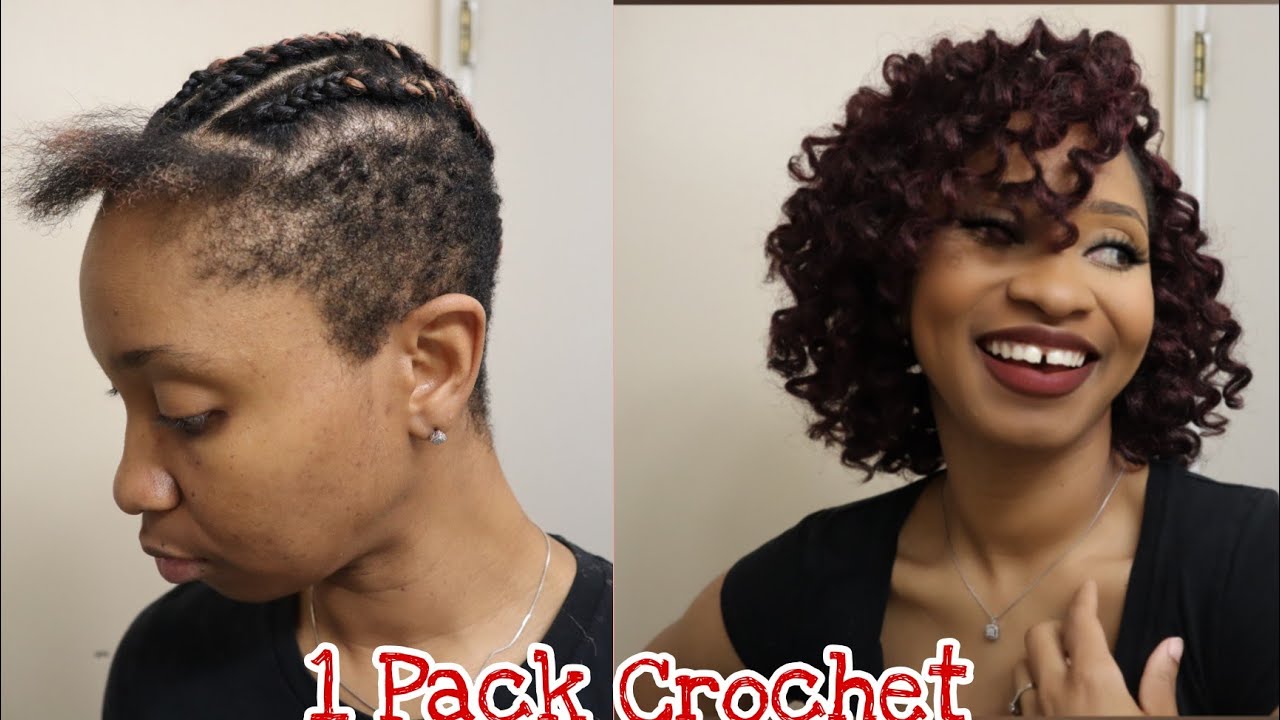 Zury V8910 Rod Set 1 Pack Is Enough Crochet on Short Hair Using Crochet