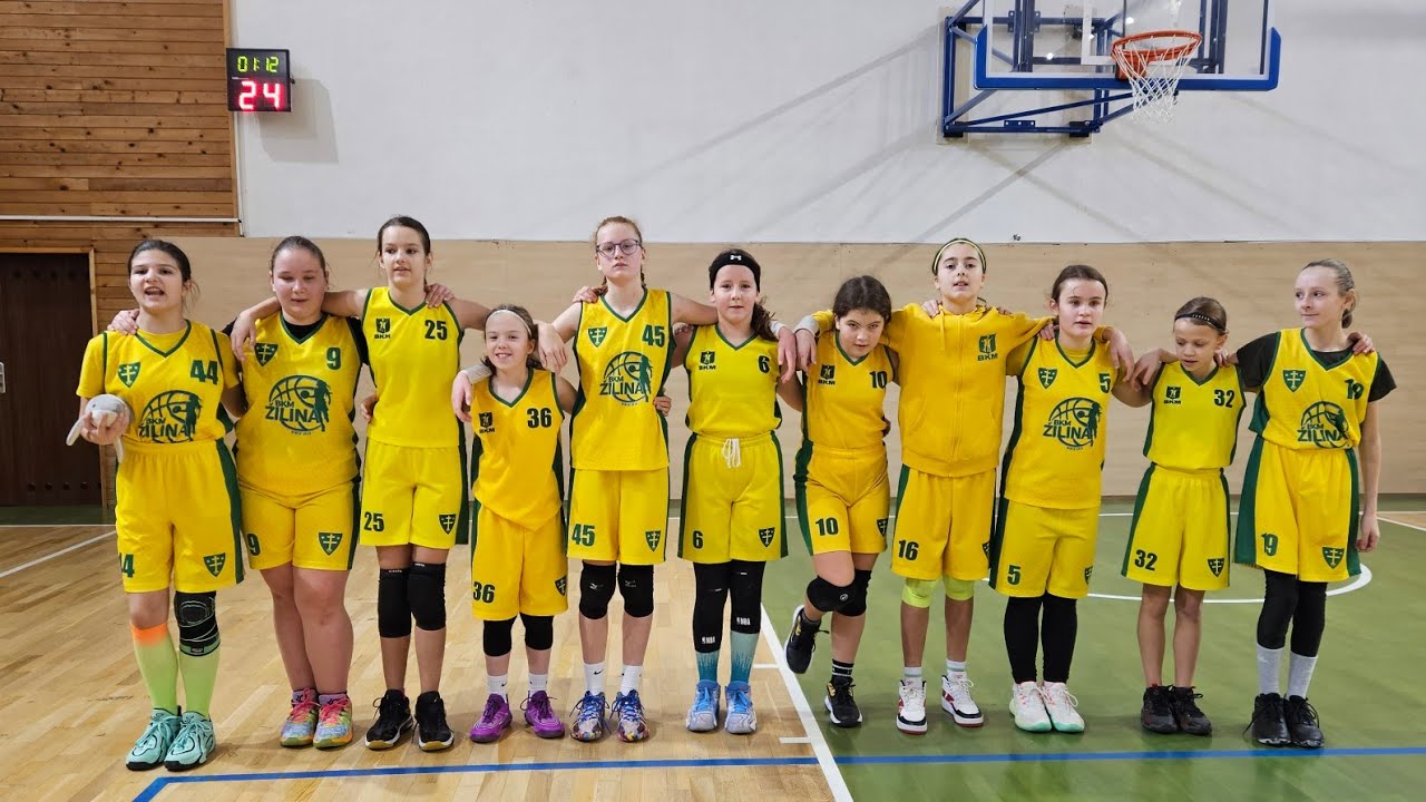  U12 : BKM Žilina - Spartak Myjava   42:74  (